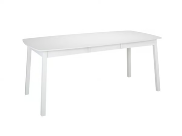 VERONA 655WH - Extending rectangular birch table by Hans K - view 3